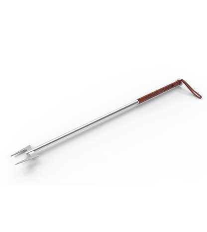 Infernorator Stainless Steel and Tan leather